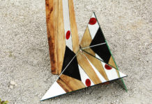 एहसास Land art project 'Crossing'.