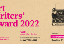 Art Writers’ Award 2022 | TAKE on art Writing series