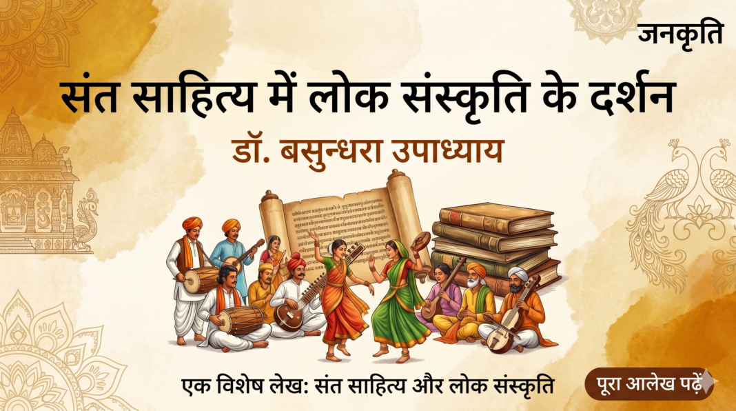 sant sahitya mein lok sant sahitya mein lok